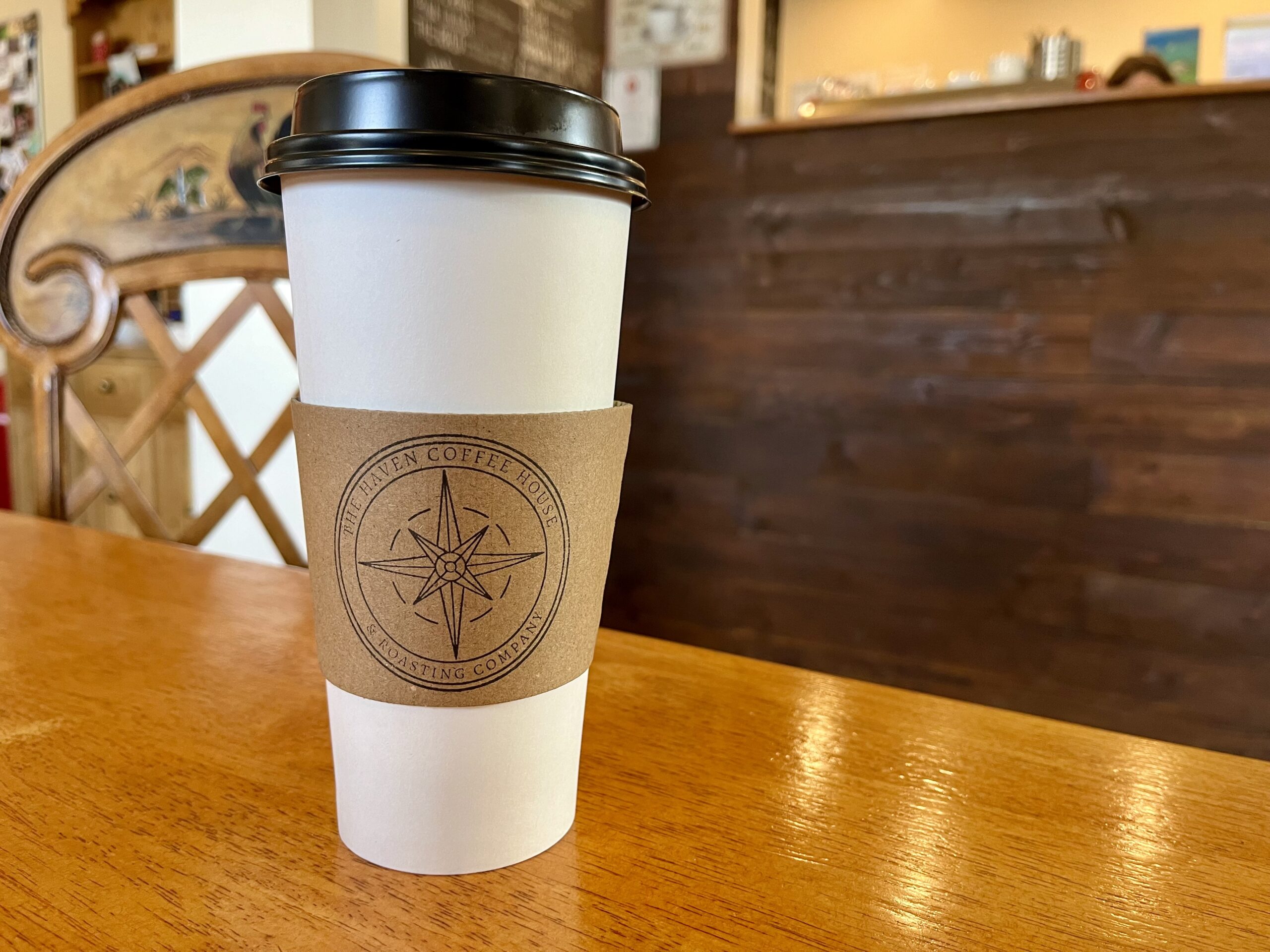 The Haven Coffee House 24oz hot drink